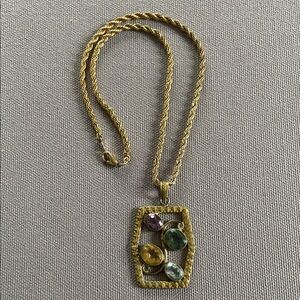 Multicolor Tourmaline Necklace